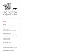 Tablet Screenshot of hanafor.com